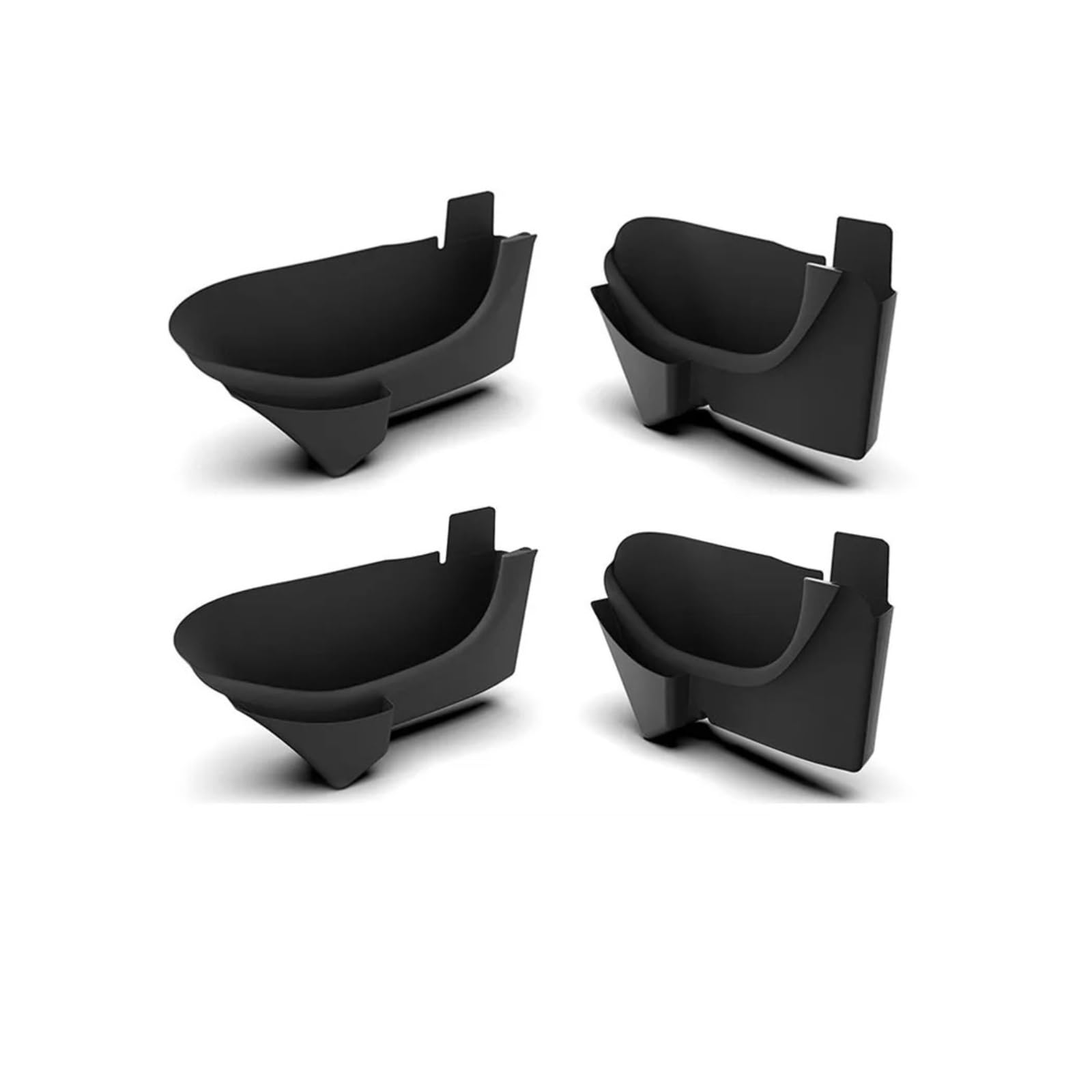 Car Interior Sticker for Tesla for Model for Y for Juniper 2025 TPE Front and Rear Door Handel Side Organizer ﻿Storage Box(Whole car)