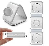 Charging Station for Smart Phone Multiple Devices - 3 in 1 Foldable Magnetic Wireless Charger Dock - Travel Charging Pad for Apple Watch & Airpods
