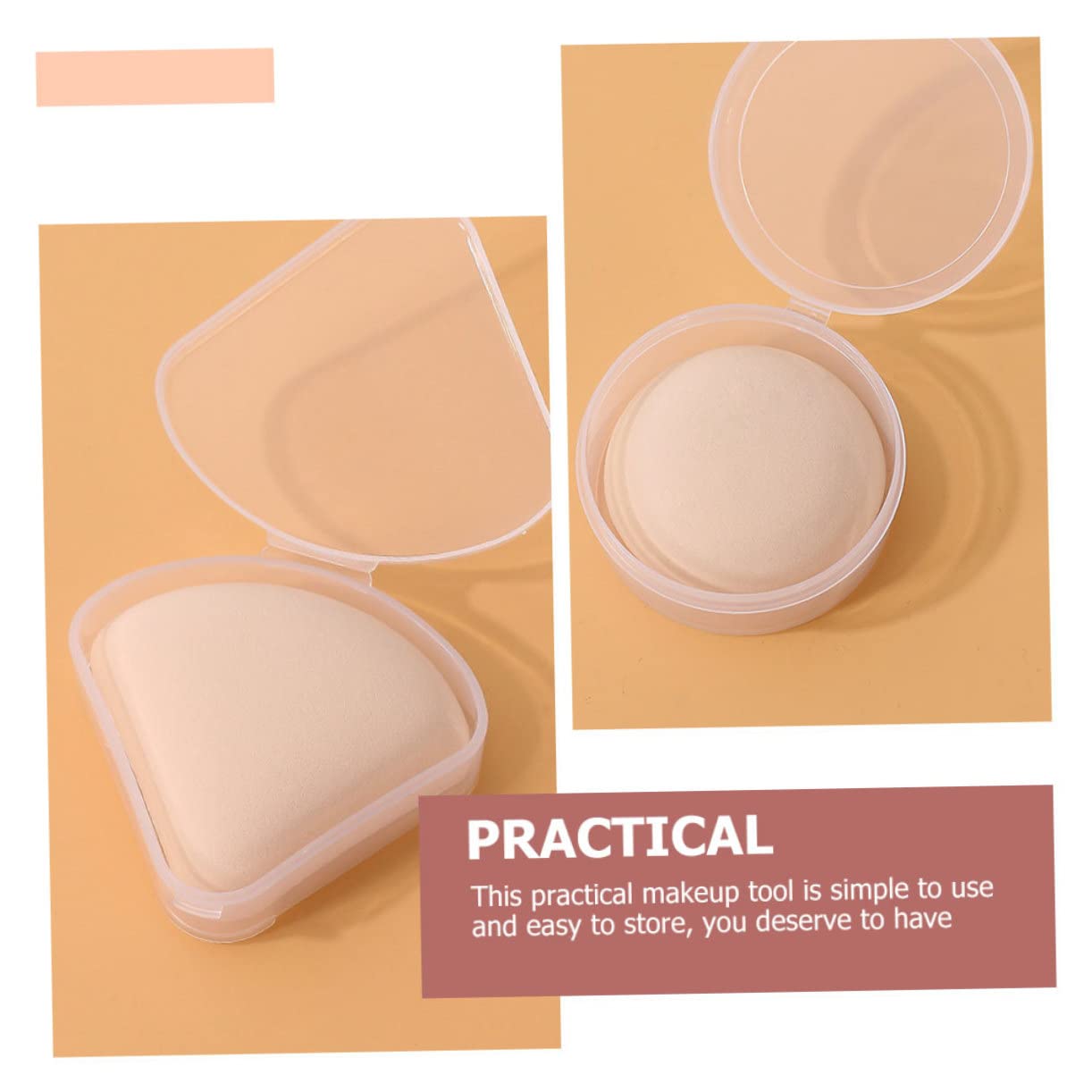 DOITOOL Pz Soffio a Cuscino D'aria Di Miscela Soffio D'aria Soffi Asciutti Bagnati Trucco Crema Piumino Di Cotone Piumini Da Cipria Trucco Liquido Spugna Viaggiare Frusta Pva