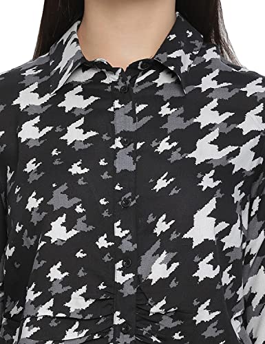 Image of oxolloxo Animalistic mesh Women Casual top