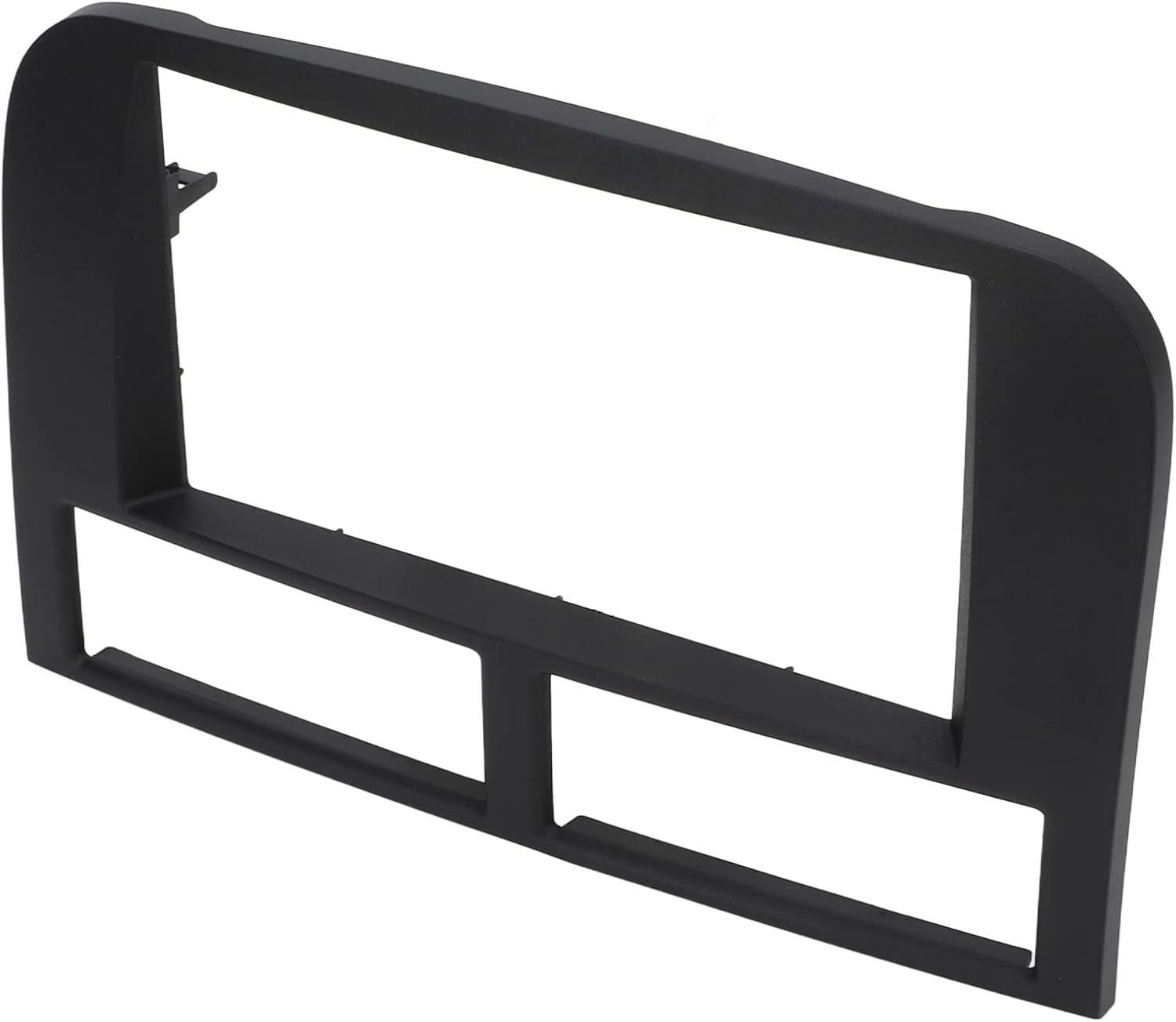 Dashboard Installation Trim Kit Double Din Stereo Radio Bezel Replacement for Jeep Grand Cherokee 1999-2004 Car Radio Dash Kit Stereo Audio Bezel Decor Black