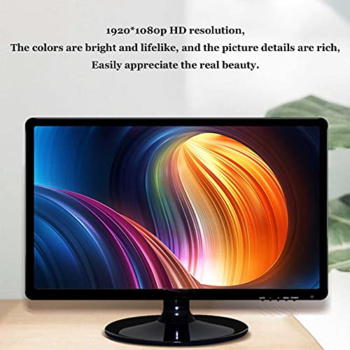 Image of Ultra-Thin Wide Monitor 16-inch Portable Computer Monitor Full Hd 1080p Led LCD External Monitor with Hdmi and Vga Ports-Black