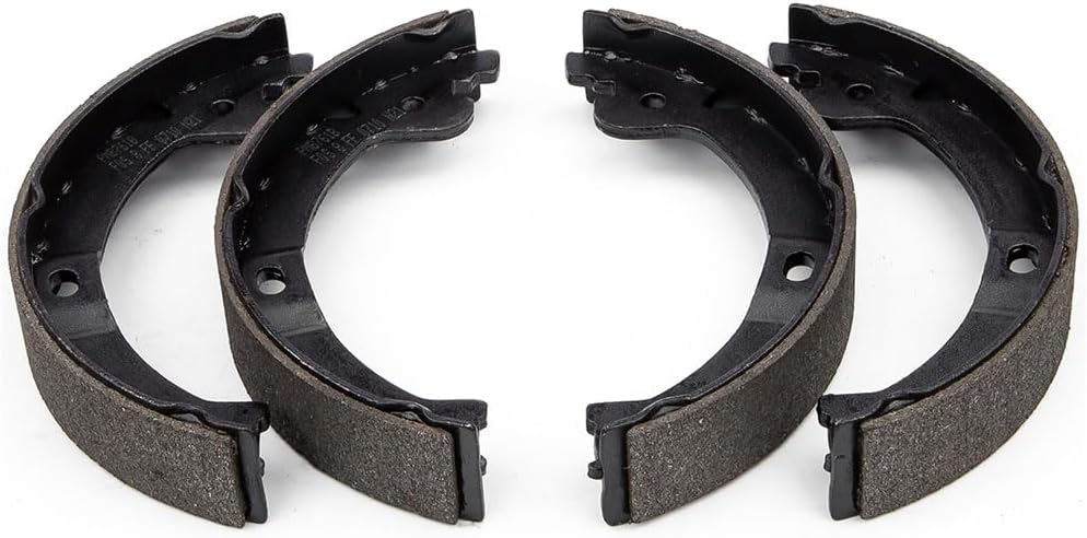 2X Parking Brake Shoes Automotive Replacement Rear for Dodge Grand Caravan 3.0L 1997-2000, for Dodge Grand Caravan 3.3L 1997-2007, for Dodge Grand Caravan 3.8L 1997-2007