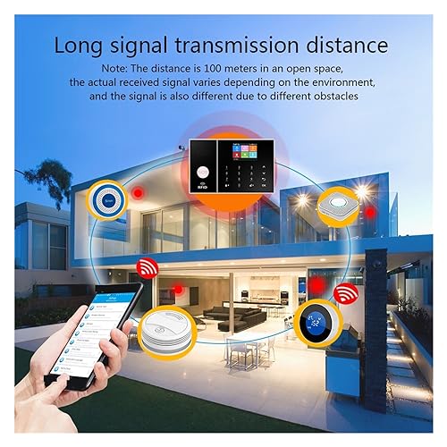 Alarme intelligente pour maison connectée et contrôle à distance par application