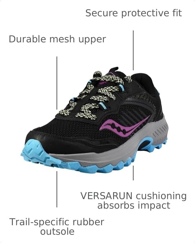 Image of Saucony Women's Excursion Tr15 Trail Running Shoes