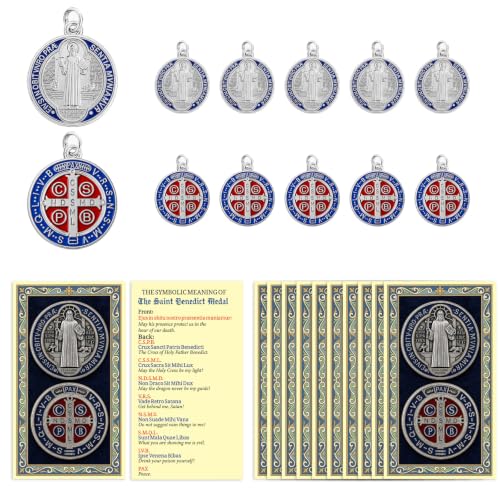 St Benedict Medal with Holy Cards