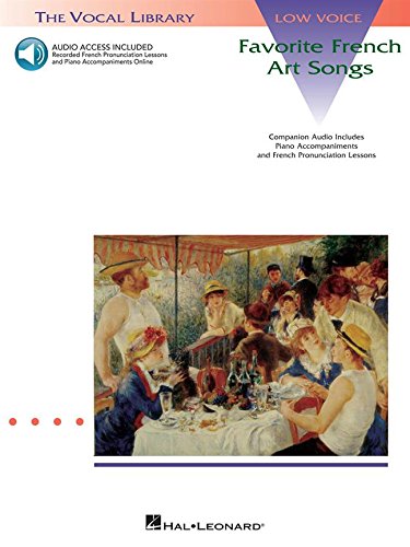Favorite French Art Songs - Volume 1 Book/Online Audio (Vocal Library) - Image 2