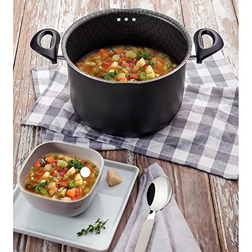 Caldeirão De Alumínio Com Revestimento Interno De Antiaderente Tramontina Cinza Pequeno