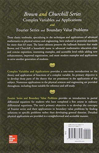 Complex Variables and Applications (Brown and Churchill) - Image 2