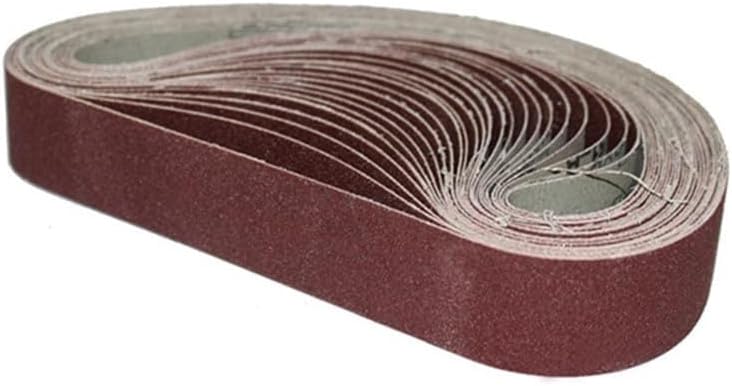 Sandpaper Sanding belts,sandblasting tools,10pcs Grit 40-1000 Abrasive Band 10x330mm 3/8"x13" Sanding Belt For Wood Soft Metal Polishing Grinding Tool(600)