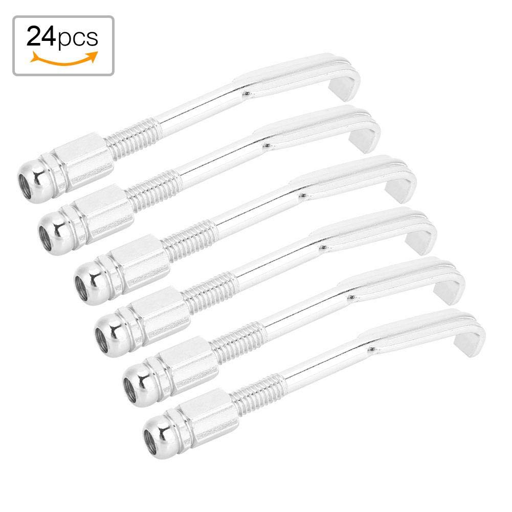 24 Ganchos para Banjo, Ganchos de tensión, Banjo, Banjo, Ganchos Planos, Banjo, Banjo, Ganchos Redondos, Ganchos de Banjo, Ganchos Ajustables para Banjo, Banjo, Piezas de Banjo, Accesorios de Banjo,