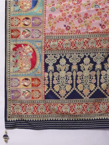 AKHILAM kanjivaram silk saree in soft silk – image 7