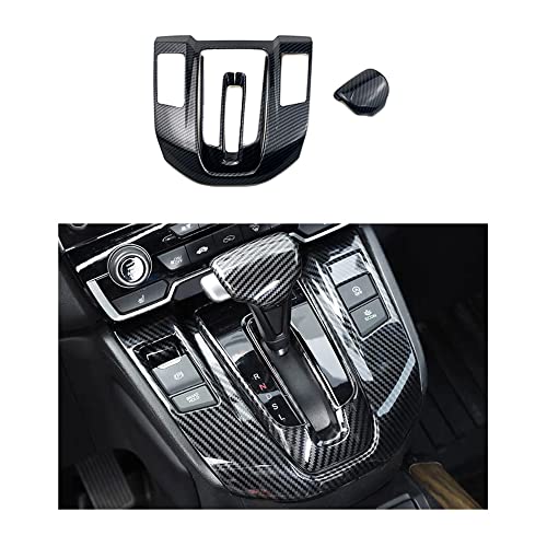 Car Gear Shift Box Panel Cover for Honda CR-V 2017-2022 (Carbon Fiber Color)