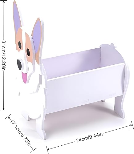 Miniatura 4 de Macetero para perros, maceta con forma de animal, macetas de jardín para suculentas de primera calidad, diseño lindo de perro, contenedor de