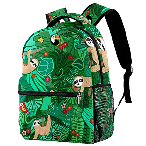 Sac à dos paresseux mignon multicolore, le cadeau idéal pour ados