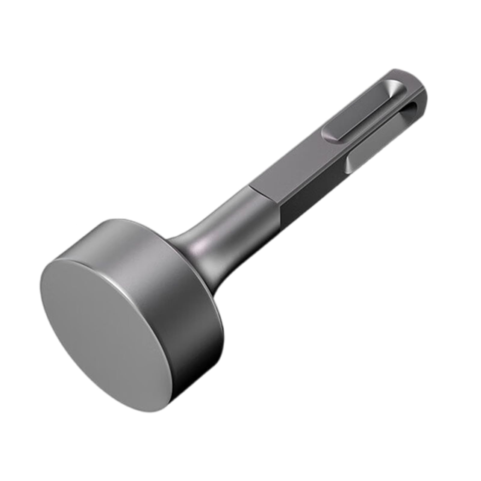 Woedpez Flat Head Square Han Resistant 85Mm Heavy Duty Steel Drill Bit Driver For Building Fence And Ground Rod Driving Enhances Work Efficiency High Impacts Efficiency