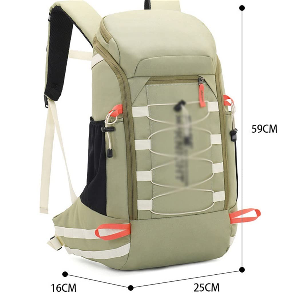 Zaino da Escursionismo da 40 Litri Zaino da Viaggio Borsa Sportiva Multitasche Grande capacità(3-Pack)