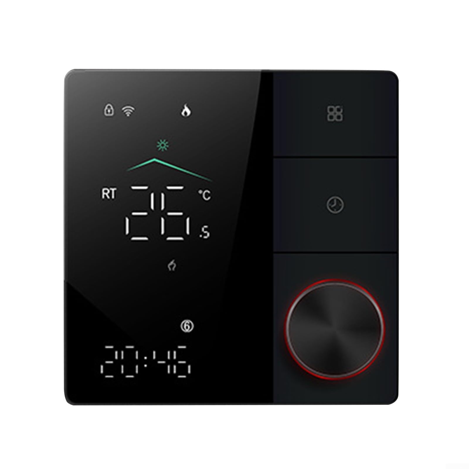 do inteligentnego włącznika czasowego grzejnika zanurzeniowego, sterowanie aplikacją WiFi Smart Life, programowalny termostat z pokrętłem i pilotem głosowym