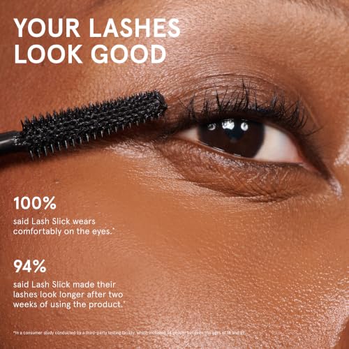 Glossier Lash Slick Lengthening Mascara - Washable Black — view 4