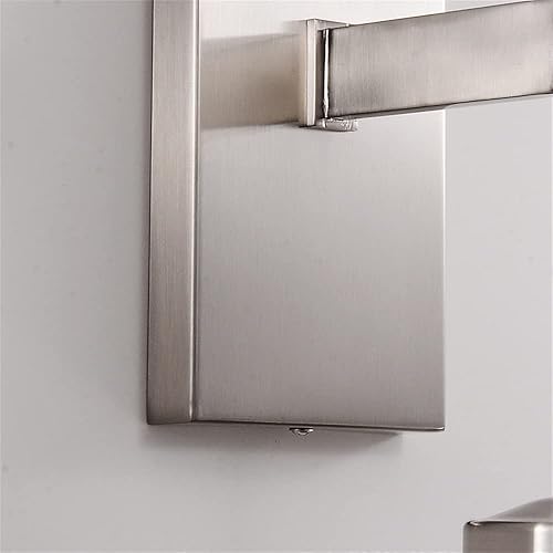 Miniatura 9 de Juego de dos apliques de pared, apliques de gota de lluvia de níquel, iluminación de pared para interiores, para dormitorio, aplique de baño de