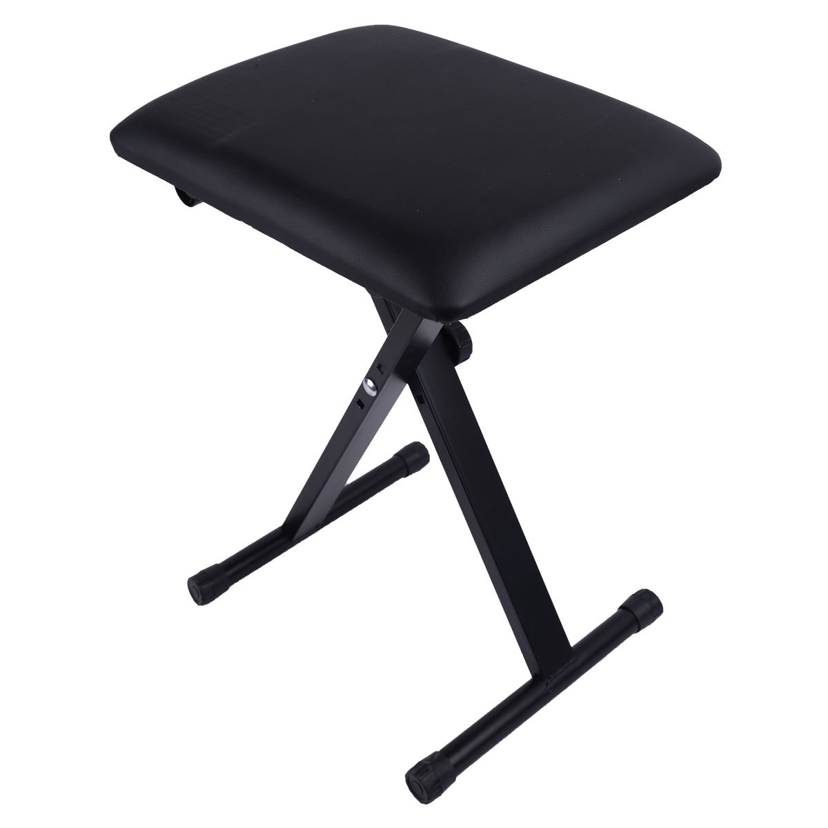 Banqueta para Teclado Altura Regulable Banco de Taburete para Piano Plegable con Asiento Tapizado Bancos para Piano y Teclado