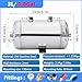 High Pressure Reservoir Air Tank Kit, with Safety Valves & Pressure Gauges, for Aerospace/ Laboratory/ Auto Repair Industry/ Printing Industry(3L/0.8Gal)