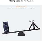 K&F CONCEPT 13.2"/33.5cm Selfie Stick Tripod, Portable Vlog Handle Grip | Action Camera Tripod for Go Pro Hero Series, GoPro Mission 1 PRO 13/12/11/10 Max, Insta 360, DJI Osmo Action 5 Pro/4/3/2 MS10