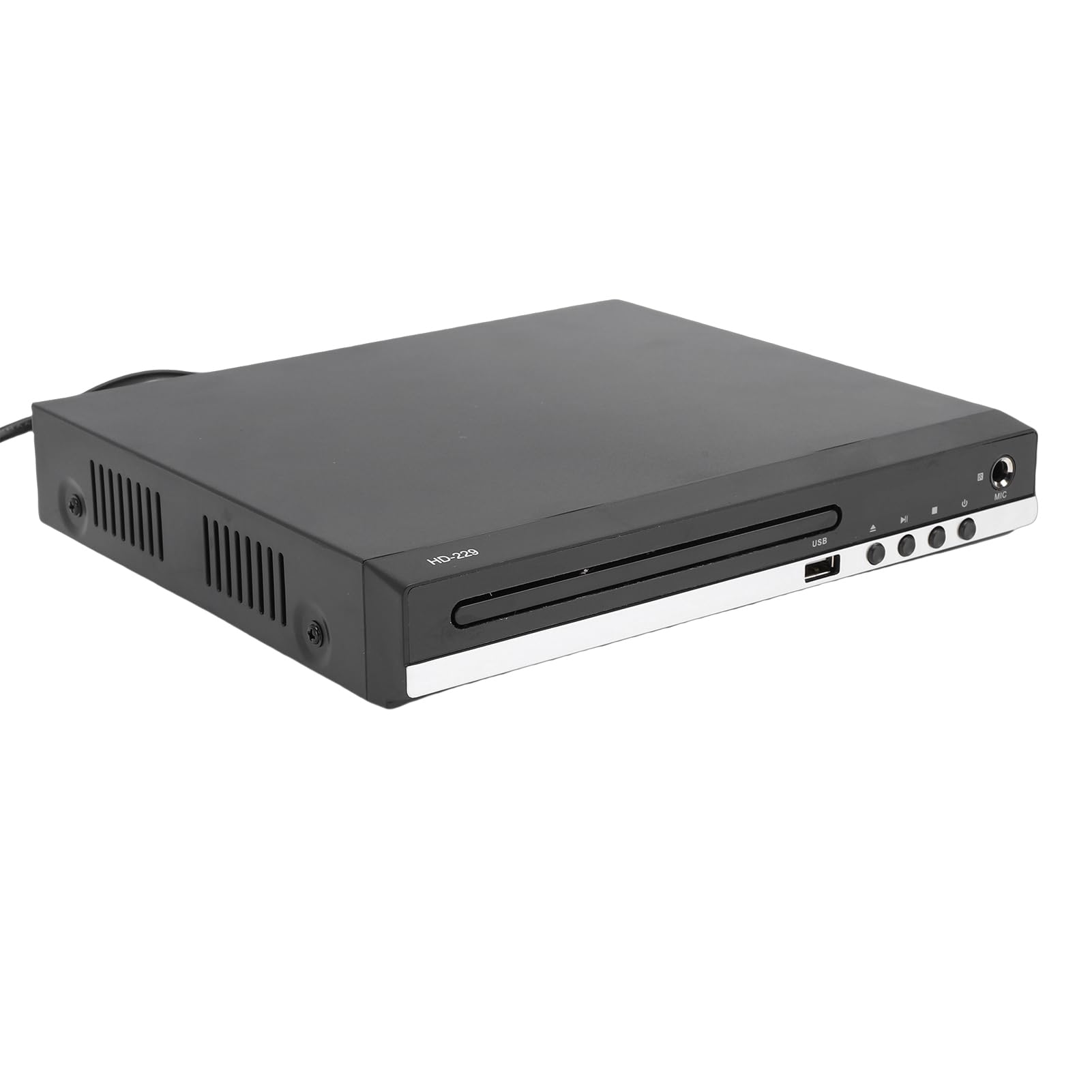 Interfaccia Multimediale HD Lettore DVD, Lettore CD per TV Domestica, Adatto Agli Anziani, Ingresso USB, Scansione Progressiva, Tutte le Regioni, Telecomando, Ingresso (Spina UE 1500w)