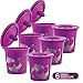 FROZ-CUP 2.0 - 6 Refillable/Reusable K Cups for Keurig 2.0 - K200, K300, K400, K500 Series and all 1.0 Brewers (6-Pack)