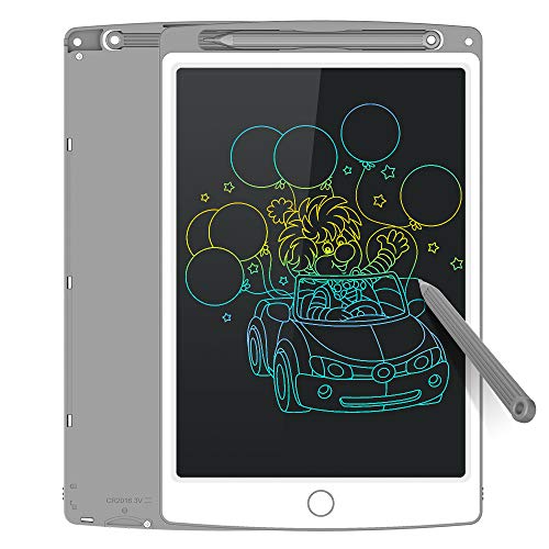 Tecboss LCD Writing Tablet Colorful Screen, Erasable Electronic Digital Drawing Pad Doodle Board