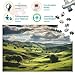 Imagen de Rompecabezas para Adultos De 1000 Piezas Green Pastures Landscape Rompecabezas para Adultos Juguetes Antiestrés Mejora La Memoria Oferta como Regalo para Toda La Familia 38x26cm
