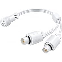 Y-Splitter Compatible with Eufy E22 and S4 Smart Permanent Outdoor Lights