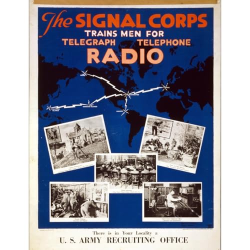 Impression artistique Join the Signal Corps sur toile haute définition grand format