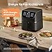 COSORI Heißluftfritteuse Airfryer, Testsieger 2024, 11-in-1 Air Fryer XXL 5,7L, Heissluftfritteuse mit Shake-Reminder, 97,3 Prozent ölsparend, 67,5 Prozent energiesparend, spülmaschinenfest, CP158-AF