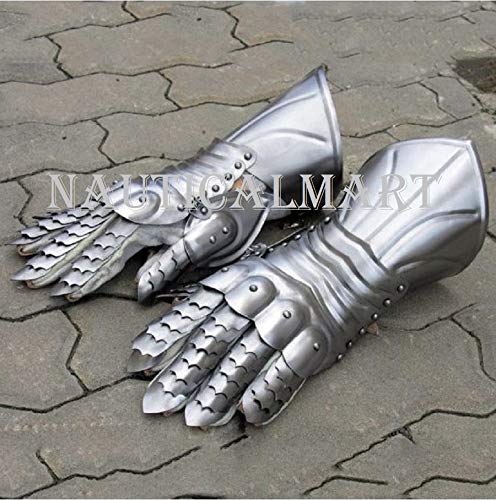 NauticalMart Medieval Knight Gauntlets Functional Steel Armor