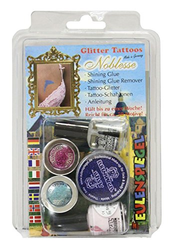 Preisvergleich Produktbild Eulenspiegel 730508 - Glitzer Tattoo-Set Noblesse