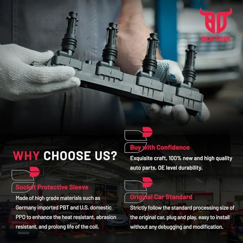 Image of BDFHYK Ignition Coils Pack UF603 UF624 for Honda Accord 2008-2012