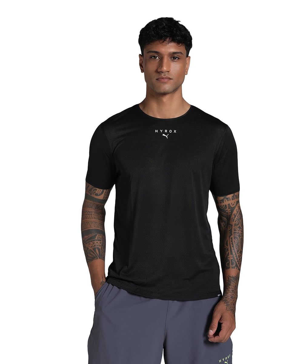 PUMA Men, x HYROX M ULTRASPUN TEE, Black, L, (52715701)-picture-11