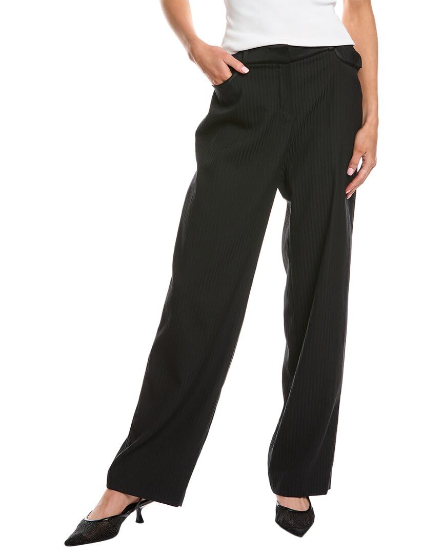 ba sh Womens Skad Wool-Blend Pant 42 Black