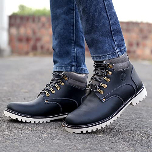 Image of Bacca Bucci Men Leather Hiking Boot