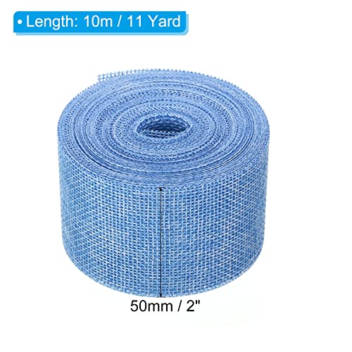 PATIKIL 2 Inch Wide 11 Yards Burlap Fabric Ribbon - Image 2