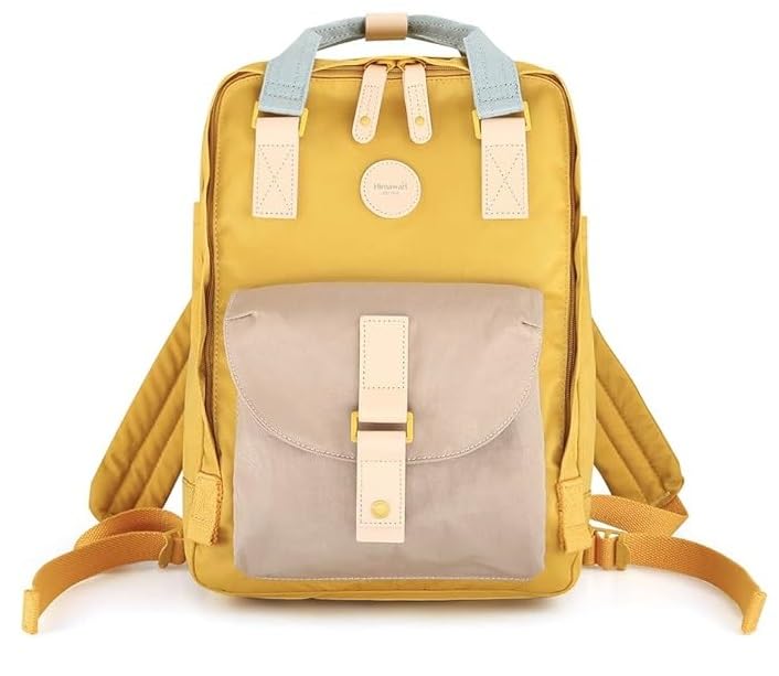 Image of MOCA Himwari Series Waterproof 13-Inch Laptop Backpack for Mens & Womens - Lightweight Multi-Pocket Travel, Work, & College School Daypack Men Women Teens