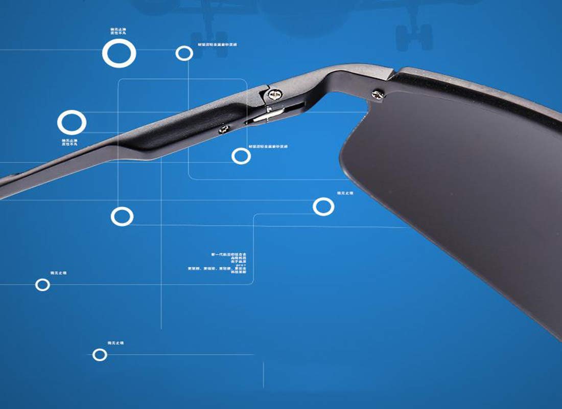 Męskie okulary przeciwsłoneczne, ochrona oczu, ultralekkie, polaryzacyjne, Uv400, okulary sportowe, okulary przeciwsłoneczne Gogle, do biegania, wędkowania, jazdy na rowerze, narciarstwa,