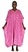 Women's Satin Caftan/Kaftan in Pink Mandala Print, Style Caf-95