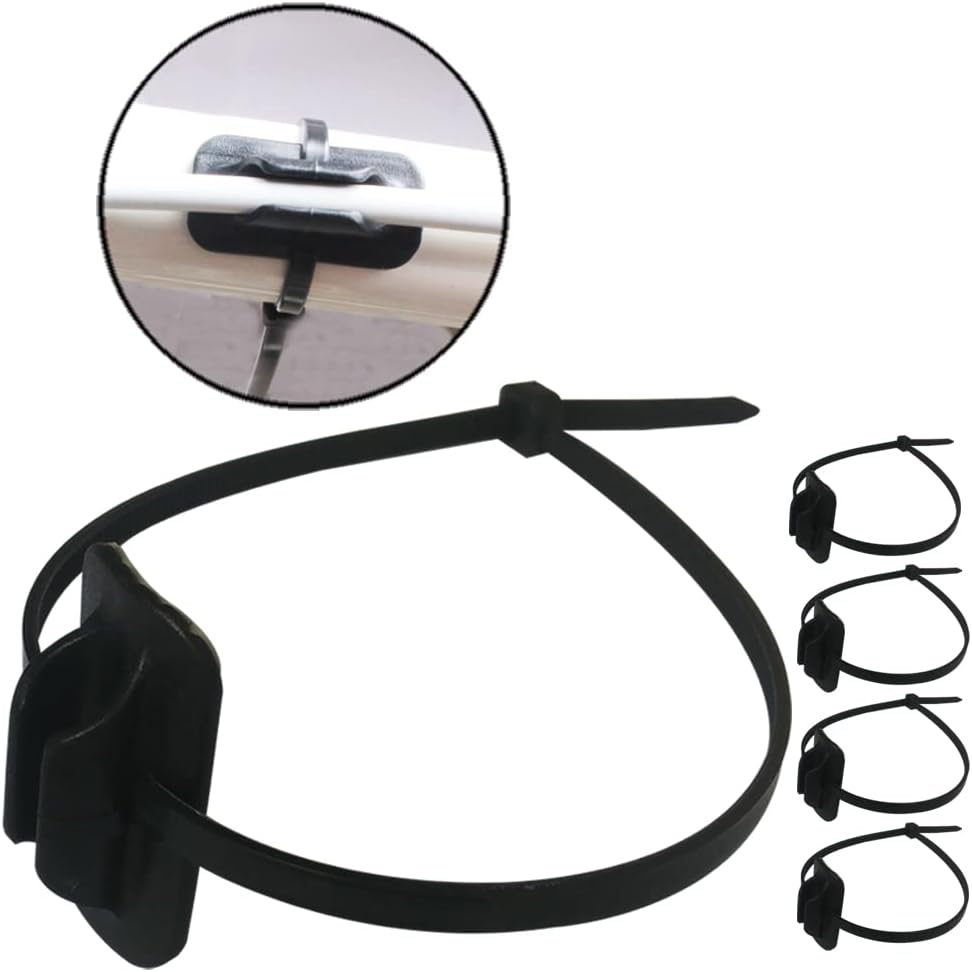 4 Sets Zip Ties To Frame MTB Bike Cable Guide Brake Cable Shift Cable Derailleur Cable Base Guide Clip Fitting Line Tube Housing Durable