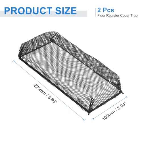 Filtre pour grille d'aeration de sol bloquer la poussiere et les debris de ventilation maison