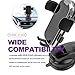 ZOKYUYS Car Phone Holder Mount Clip, Upgraded 3-in-1 Car Phone Holder Mount, Powerful Vacuum Suction Phone Mount for Car Dashboard Air Vent Windshield, 360° Adjustable, for All iPhone Android Phone