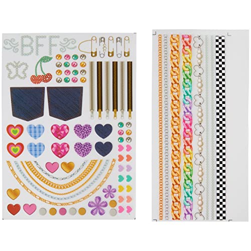 Cool MAKER, Stitch ‘N Style Fashion Studio Refill with 2 Pre-Threaded Cartridges, Fabric and Water Transfer Prints, Arts and Crafts Kids’ Toys for Girls - Image 5