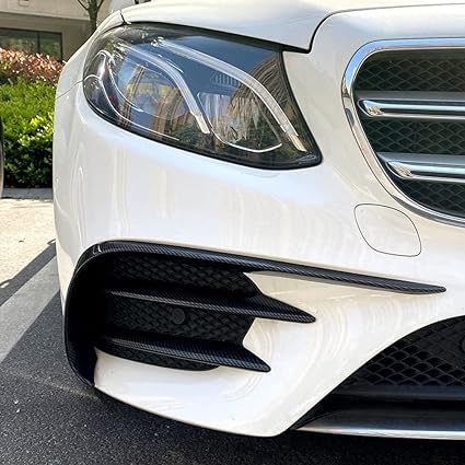 Car Front Lower Bumper Lip Spoiler für Mercedes-Benz Classe E W213, Sport-Performance Frontspoiler Auto Frontlippe Spoiler Frontspoiler-Stoßfängerlippe,B