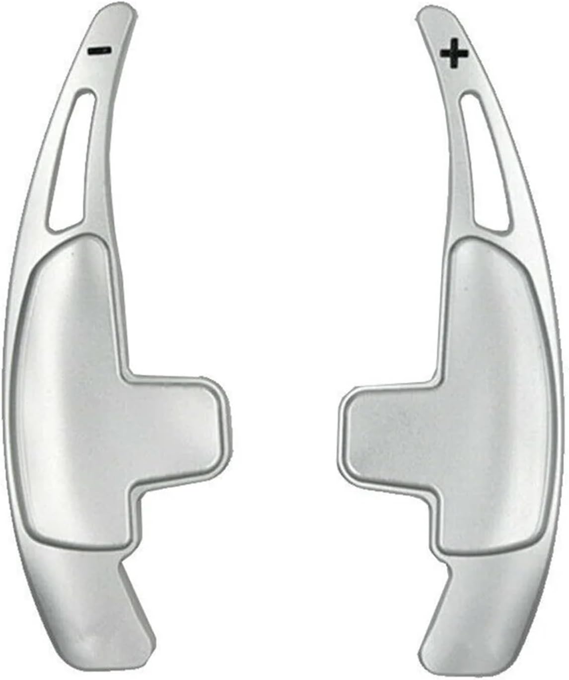 Compatible With Benz For CLA45 For AMG 2013-2014 For C63 For AMG 2009-2014 Car Shift Paddles Car Interior Parts Car Extended Shift Paddles Car Shift Paddles(Silver)